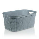 PLASTIC RATTAN BASKET 27L | M-076