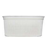 PLASTIC RATTAN BASKET 38L | M-080 - Image 2