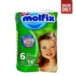 MOLFIX XL DIAPERS SIZE 6 (15+KG) 16PCS | MOD-06-01