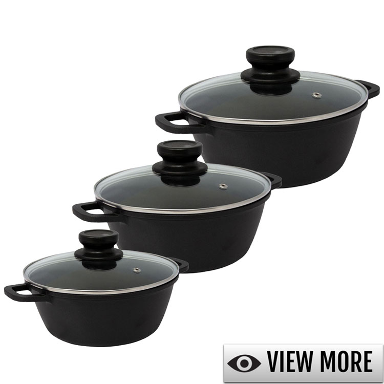 OASIS POT WITH GLASS LID ROUND | VARIETY