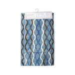 BATH RUG HALSEY  2PC SET GREY | R19323AN11SET