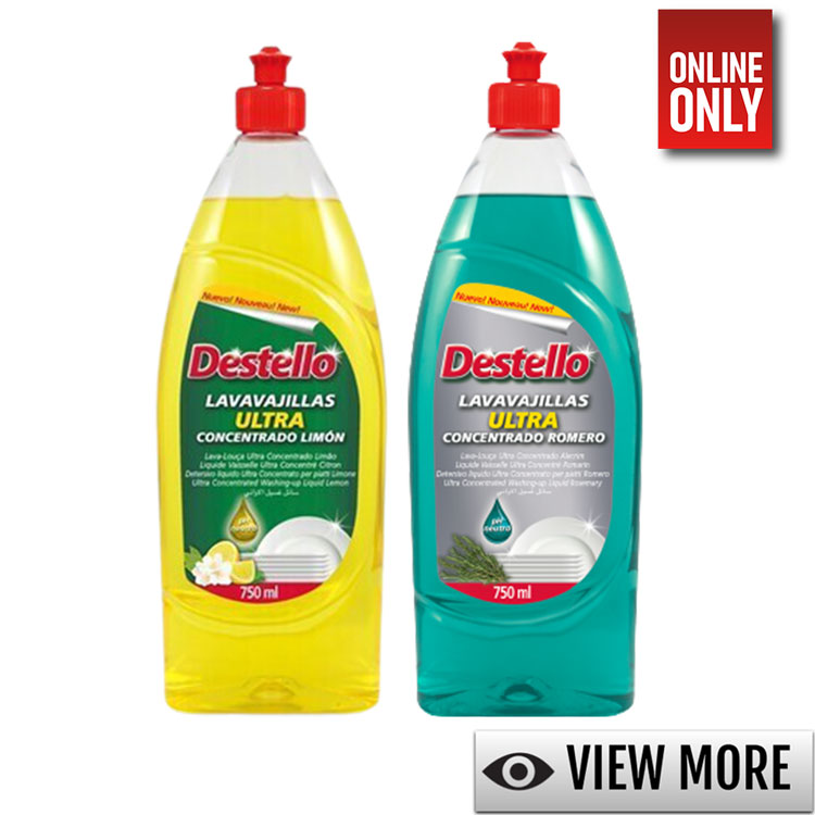 DESTELLO DISHWASHING LIQUID SOAP 750 ML | VARIETY
