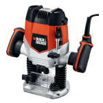 BLACK & DECKER VARIABLE SPEED PLUNGE ROUTER 1200W | RP250K-B3 - Image 2