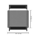 SCARLETT CLASSICS REVERSABLE THROW BLANKET | SCR-TH2083 - Image 9