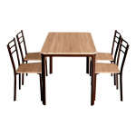 KIS LEEDS DINING SET TABLE AND CHAIRS | SET830/4 - Image 2