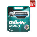 GILLETTE MACH3 MEN'S RAZORS REFILL BLADES 4 PCS | SIMP-1004