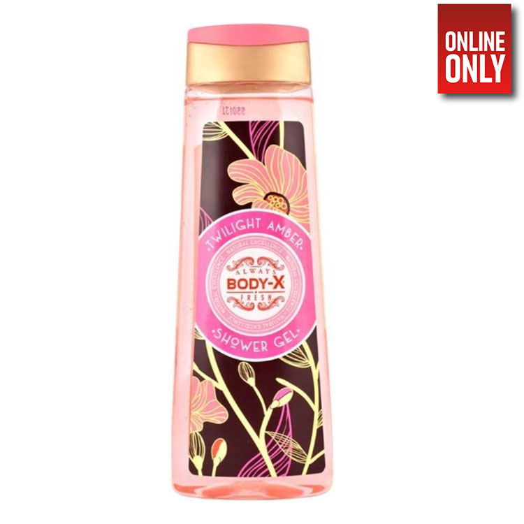 BODY-X WOMEN TWILIGHT AMBER SHOWER GEL 500ML | SIMP-1307