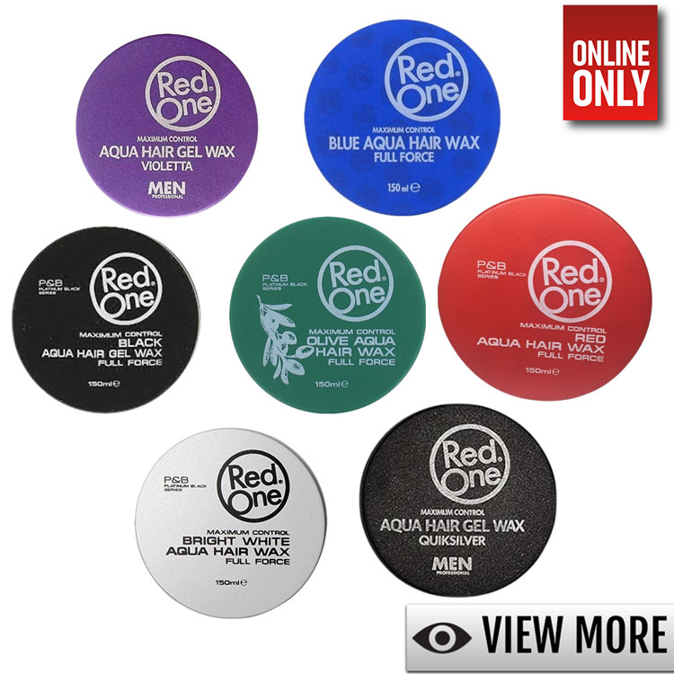 RED ONE AQUA HAIR WAX 150ML | VARIETY
