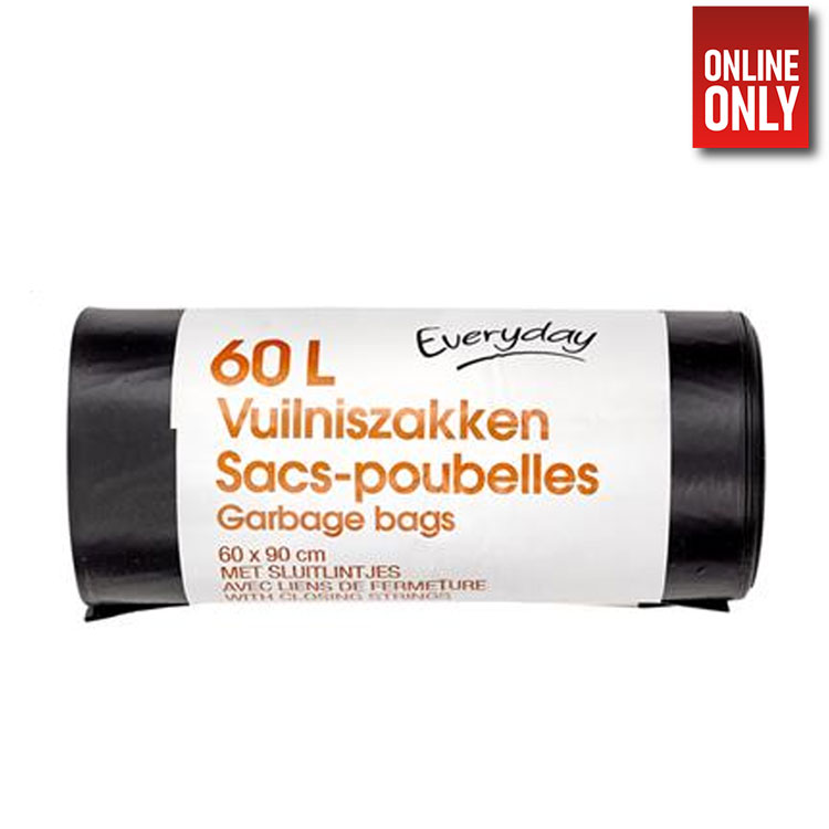 EVERYDAY GARBAGE BAGS 60L | SIMP-2627
