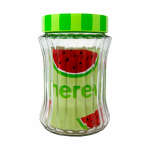 STORAGE JAR WATERMELON PATTERN 1.55L | SOLM140507-000