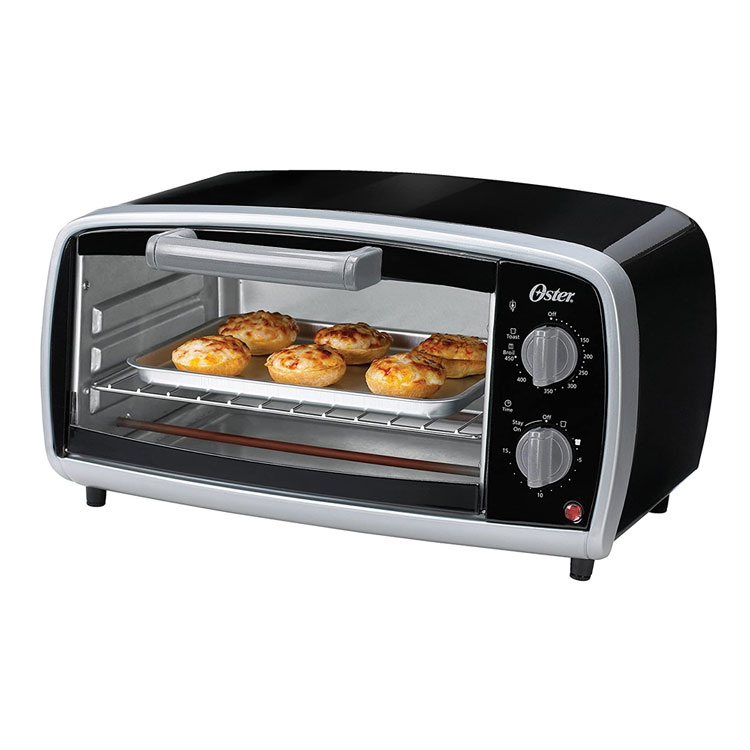 OSTER 4 SLICE TOASTER BLACK | TSSTTVVG01