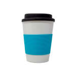 TRAVEL MUG WITH SILICONE GRIP | UBOB0083