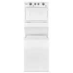 WHIRLPOOL 3.5 CU.FT. LAUNDRY CENTER 9 WASH CYCLES AND AUTO DRY | WET4027HW