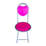 HEART FOLDING CHAIR FOR CHILDREN WITH SAFETY LOCK |  ZH-0151