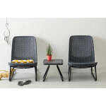 KETER RIO 3-PIECE OUTDOOR SET GRAPHITE | 211636 - Image 8