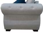 HOME TRENDS 2-PIECE SOFA SET GENOVA GRAY | 78135+36 - Image 4