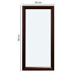 BROWN RECTANGULAR MIRROR | 82454 - Image 4