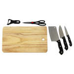 KNIFE SET WITH CHOPPING BOARD | 82598 - Image 5