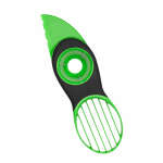 JOLALA MULTI FUNCTION 3-IN-1 AVOCADO SLICER, PITTER & CUTTER TOOL GREEN | 82921