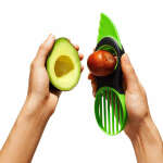 JOLALA MULTI FUNCTION 3-IN-1 AVOCADO SLICER, PITTER & CUTTER TOOL GREEN | 82921 - Image 6