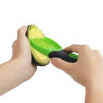 JOLALA MULTI FUNCTION 3-IN-1 AVOCADO SLICER, PITTER & CUTTER TOOL GREEN | 82921 - Image 5