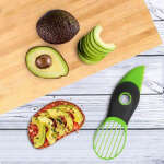 JOLALA MULTI FUNCTION 3-IN-1 AVOCADO SLICER, PITTER & CUTTER TOOL GREEN | 82921 - Image 3