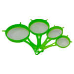 LOTUS PLASTIC STRAINER 4 PIECES GREEN | 82957