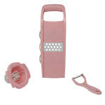 MULTI-PURPOSE PEELER 3 PIECE SET PINK | 83132 - Image 2