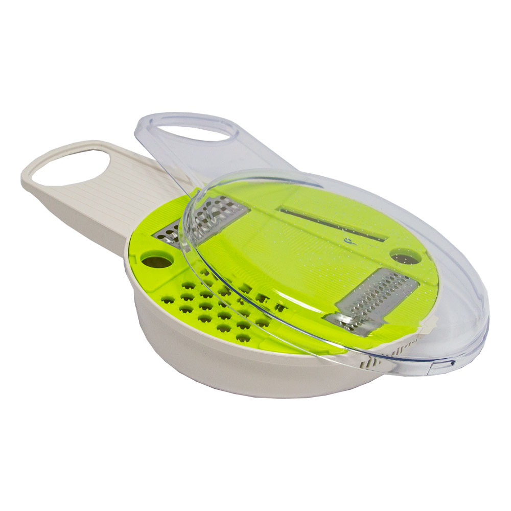 83134-(4) MULTIFUNCTIONAL GRATER WITH CONTAINER | 83134 - Image 1