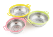MULTIPURPOSE STAINLESS STEEL COLANDER 3 PCS SET | 83224 - Image 2