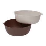 VEGETABLE COLANDER WITH A PLASTIC STORAGE BOWL | 83275