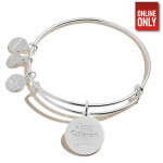 ALEX AND ANI RETIREMENT & RAINBOW HEART BEADED BANGLE SET OF 2 | AA3136 - Image 3
