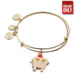 ALEX AND ANI FRIENDS THANKSGIVING TURKEY CHARM BANGLE | AA83