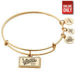 ALEX AND ANI WILLY WONKA GOLDEN TICKET CHARM BANGLE | AA85