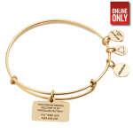 ALEX AND ANI WILLY WONKA GOLDEN TICKET CHARM BANGLE | AA85 - Image 2