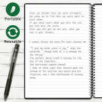 KIYUBEIE SMART WATERPROOF REUSABLE A5 NOTEBOOK SPIRAL | B09HXQPHD9 - Image 5