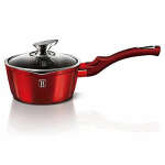 BERLINGER HAUS METALLIC BURGUNDY 16CM SAUCE PAN WITH LID | BH-1525N - Image 3