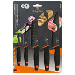 BERLINGER HAUS KNIFE SET BLACK WITH ORANGE | BH-2305 - Image 3