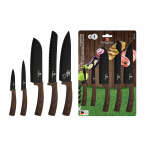 BERLINGER HAUS KNIFE SET BROWN 5 PCS | BH-2308