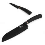 BERLINGER HAUS KITCHEN KNIFE SET WITH BLACK STAND | BH-2422 - Image 5