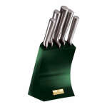 BERLINGER HAUS KNIFE SET WITH STAND EMERALD | BH-2448 - Image 3