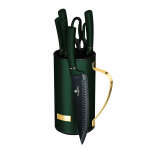 BERLINGER HAUS KNIFE SET WITH STAND EMERALD + GOLD | BH-2580