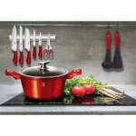 BERLINGER HAUS CASSEROLE 30 CM WITH LID RED | BH-6192 - Image 4