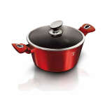 BERLINGER HAUS CASSEROLE 30 CM WITH LID RED | BH-6192 - Image 2