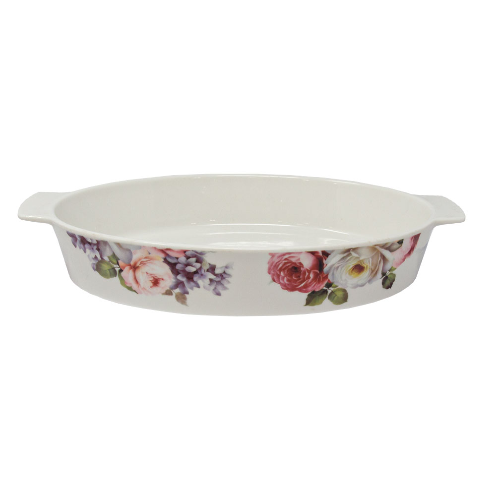 BKF-FL01R10-(2) PORCELAIN BAKING TRAY 780 ML | BKF-FL01R10 - Image 1