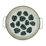 PORCELAIN BAKING TRAY LEAF DESIGN | BKF-PR08R12 - Image 2
