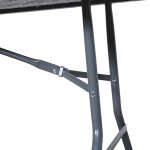 RECTANGULAR FOLDABLE PLASTIC TABLE | BSL-C183 - Image 4