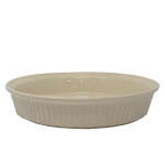 ROUND PIE PLATE BEIGE 11" | DBT-502625