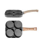 EPICURE 18 CM FOUR HOLE NON STICK ALUMINIUM EGG FRYPAN | EP-HBP18CM - Image 5