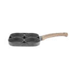 EPICURE 18 CM FOUR HOLE NON STICK ALUMINIUM EGG FRYPAN | EP-HBP18CM - Image 4